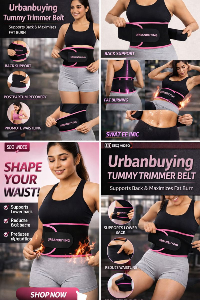 Urbanbuying Tummy Trimmer Belt | Supports Back & Maximizes Fat Burn